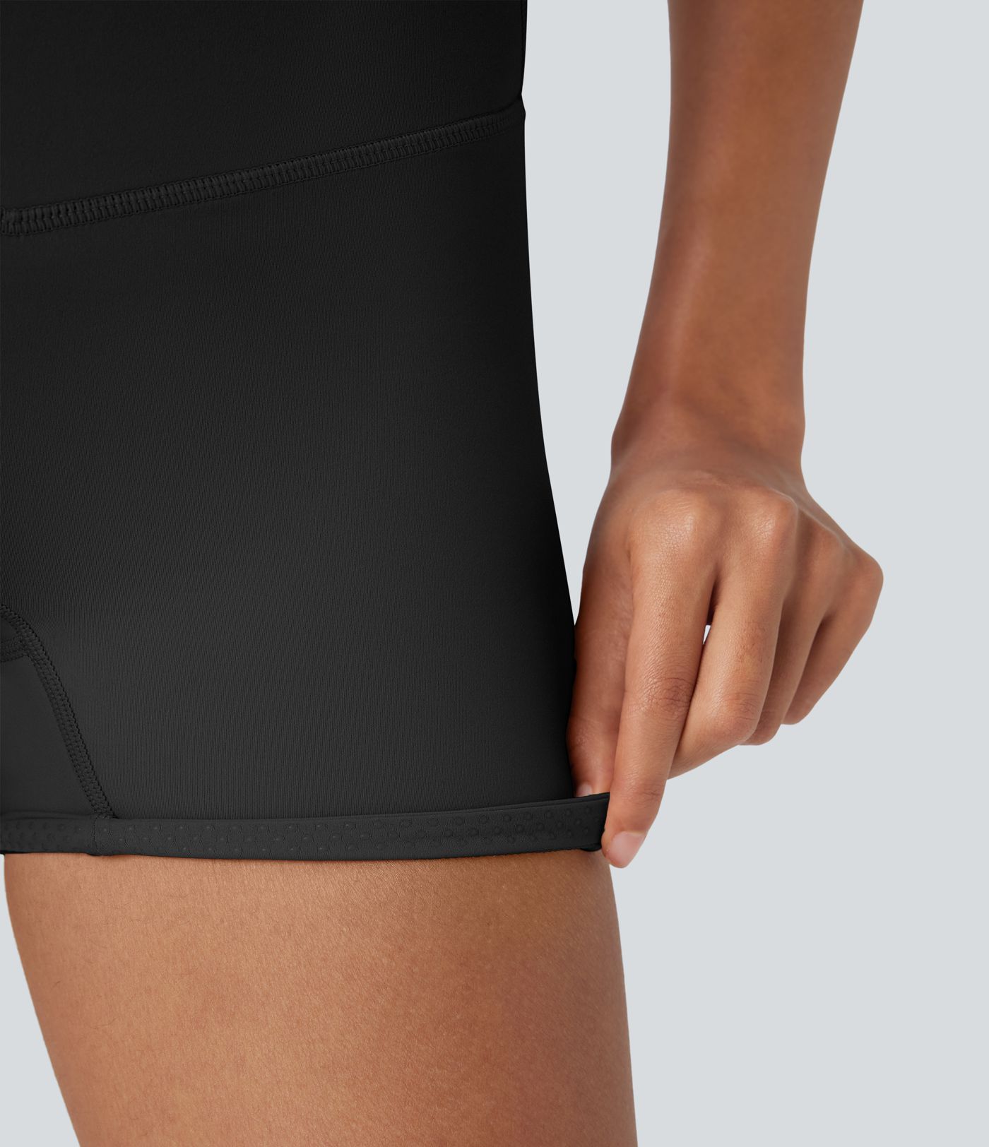 Halara UltraSculpt™ Cool Quick Dry High Waisted Tummy Control Shaping Yoga Biker Shorts 3'' with Pockets-UPF50+