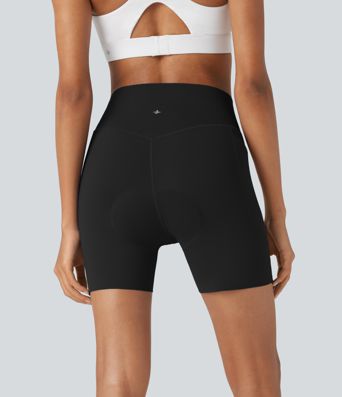 SpeedWave™ SoCinched shorts de ciclismo de talle alto 5'' con control abdominal, antideslizantes, de secado rápido y bolsillos