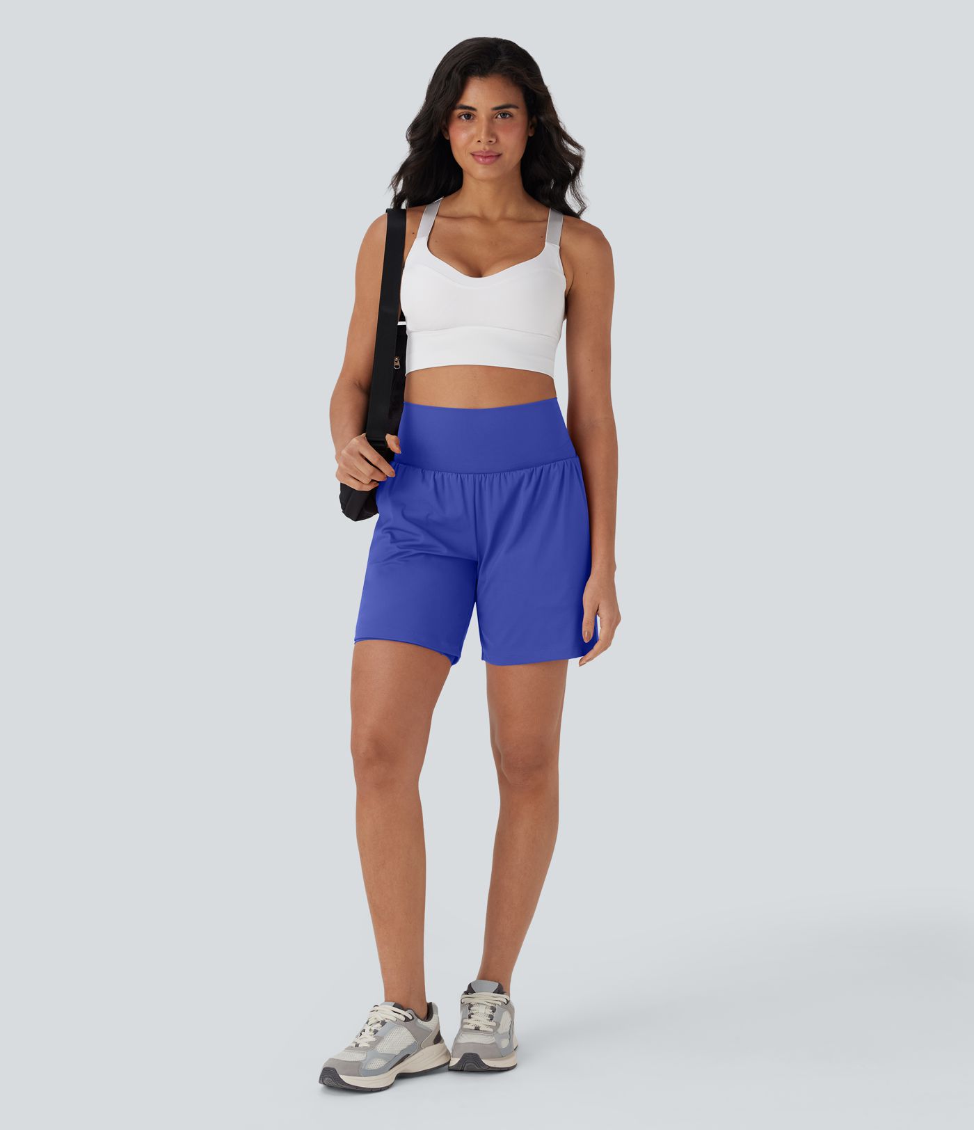 Softlyzero™ Airy Super High Waisted 2-in-1  Yoga Shorts 7" with Pockets