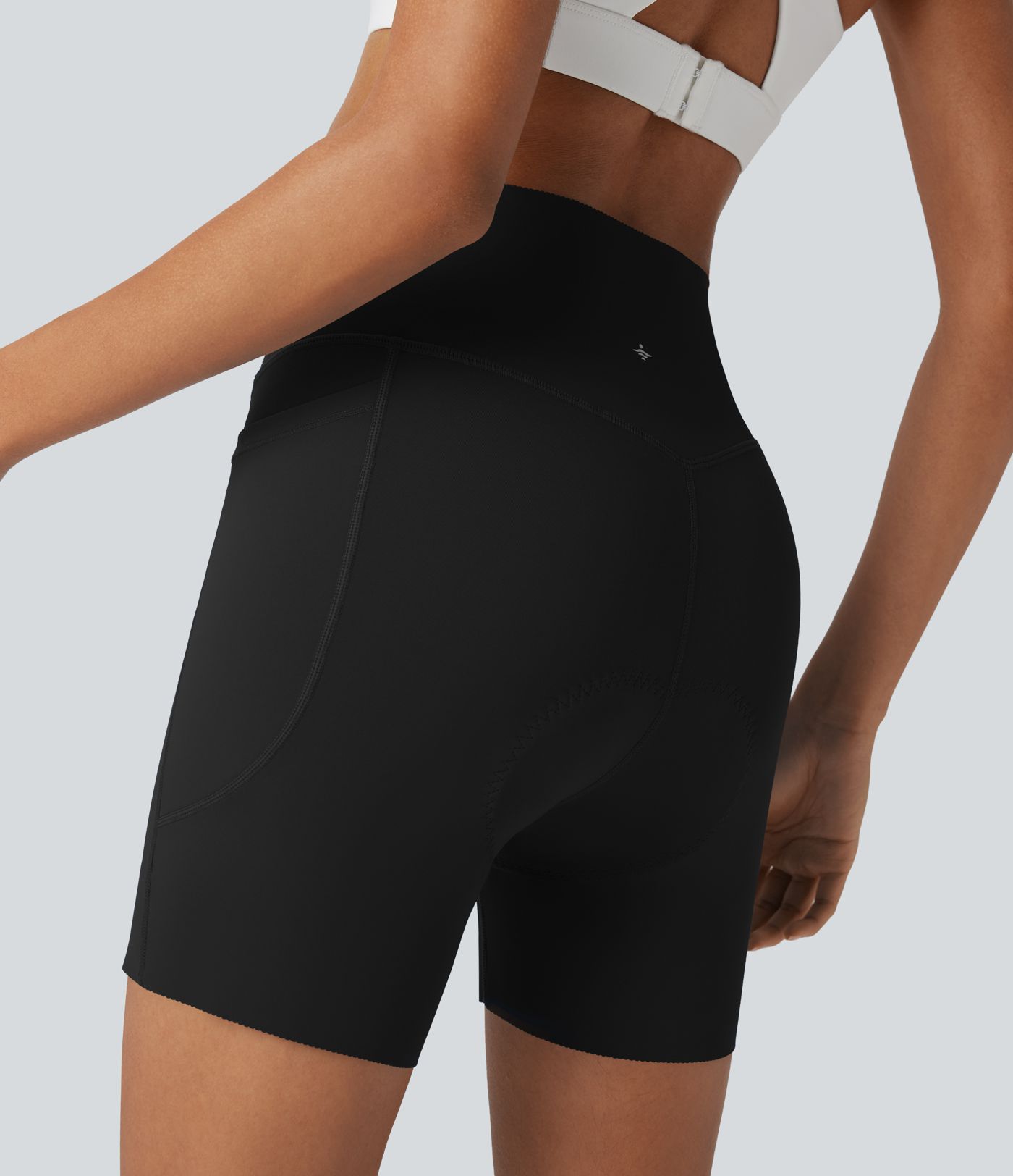 SpeedWave™ SoCinched shorts de ciclismo de talle alto 5'' con control abdominal, antideslizantes, de secado rápido y bolsillos