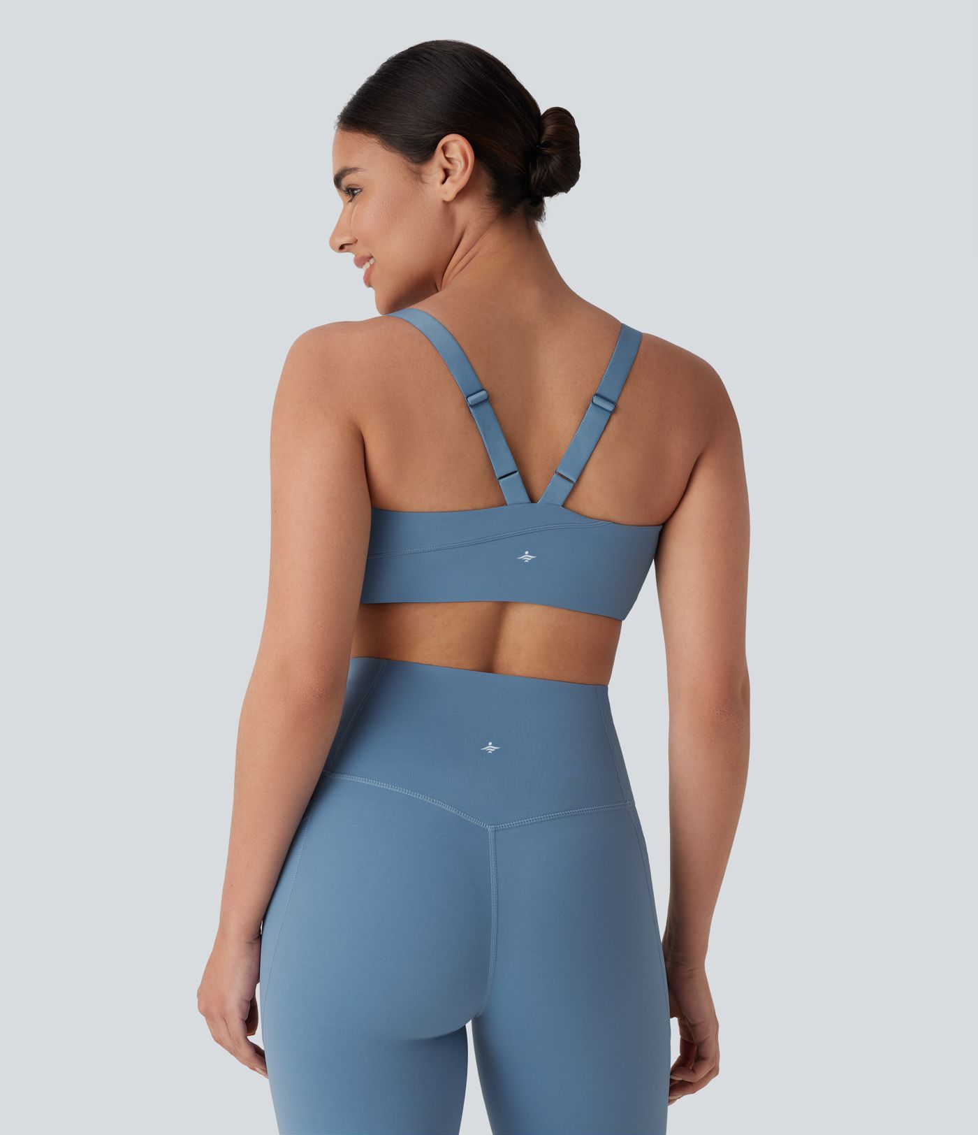 Halara UltraSculpt™ Αθλητικό Σουτιέν Μέτριας Στήριξης με Λαιμόκοψη U