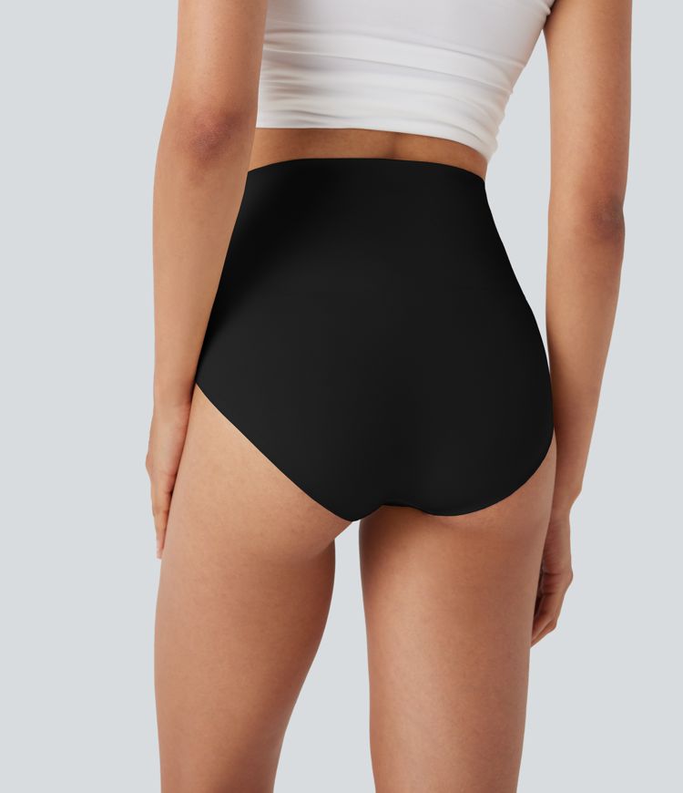 Seamless Flow High Waisted Shapewear Lounge Underwear Panties