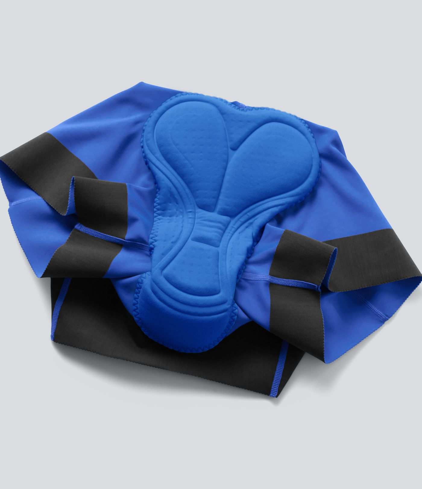 SpeedWave™ - Gepolsterte Radler-Shorts mit hohem Bund, Seitentaschen und Bauchkontrolle - rutschfest, schnelltrocknend, 12,7 cm