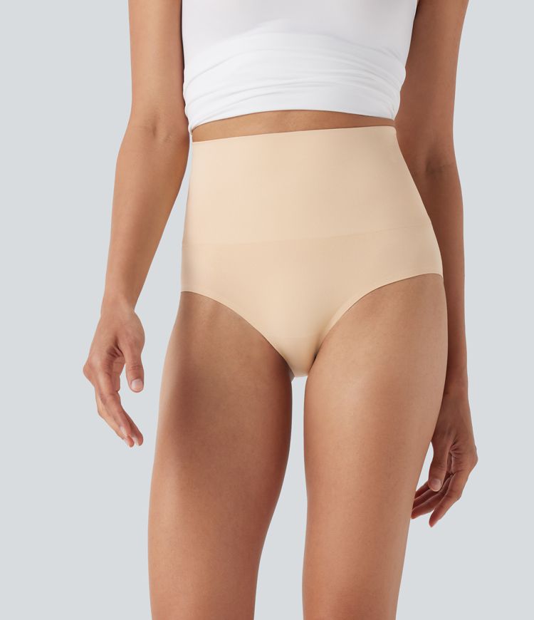 Seamless Flow High Waisted Shapewear Lounge Underwear Panties