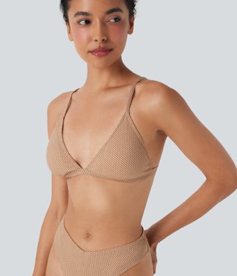 Tie Back Gingham Bikini Top Swimsuit Tie Back Gingham Bikini Top Swimsuit
