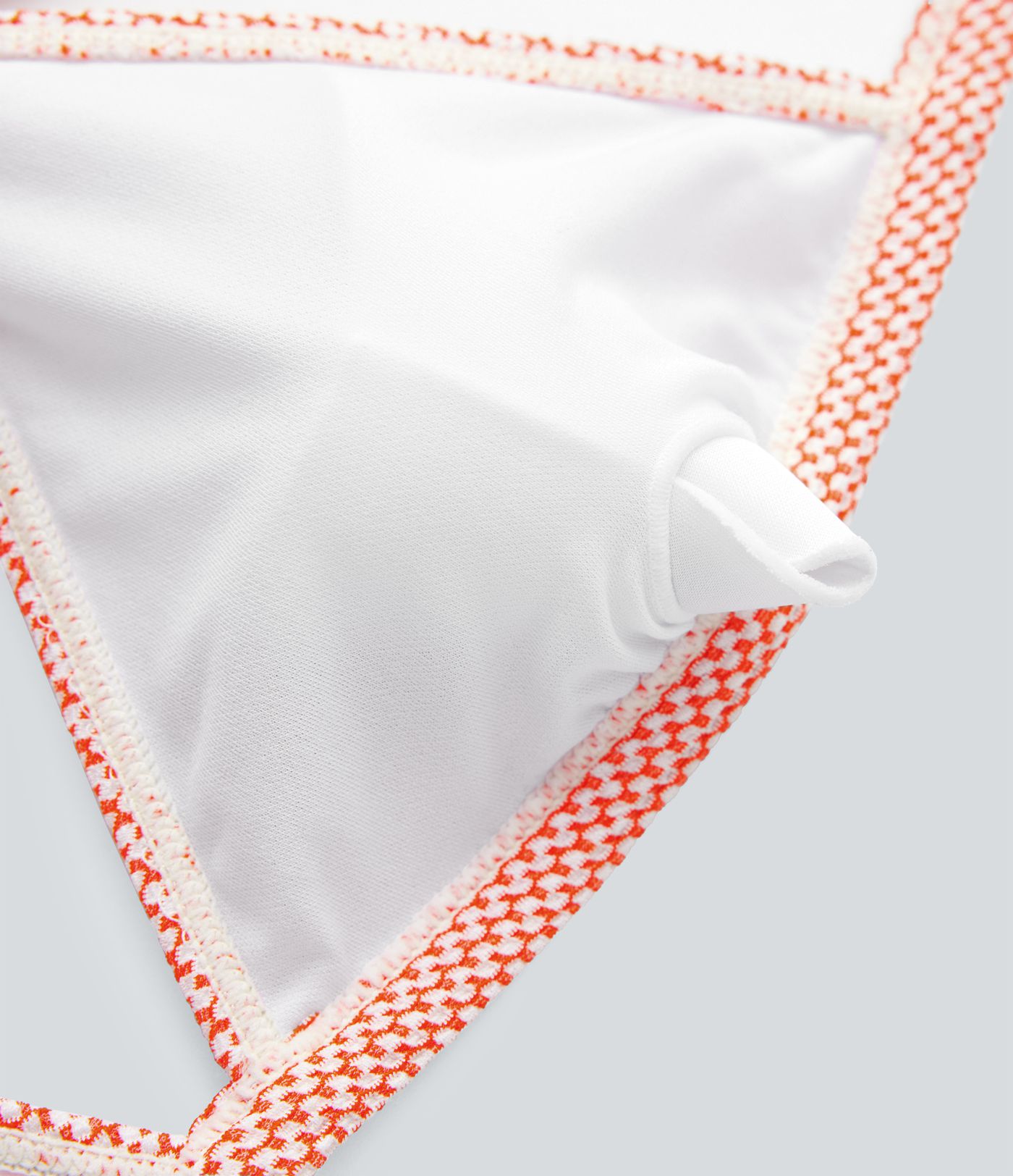 Tie Back Gingham Bikini Top Swimsuit