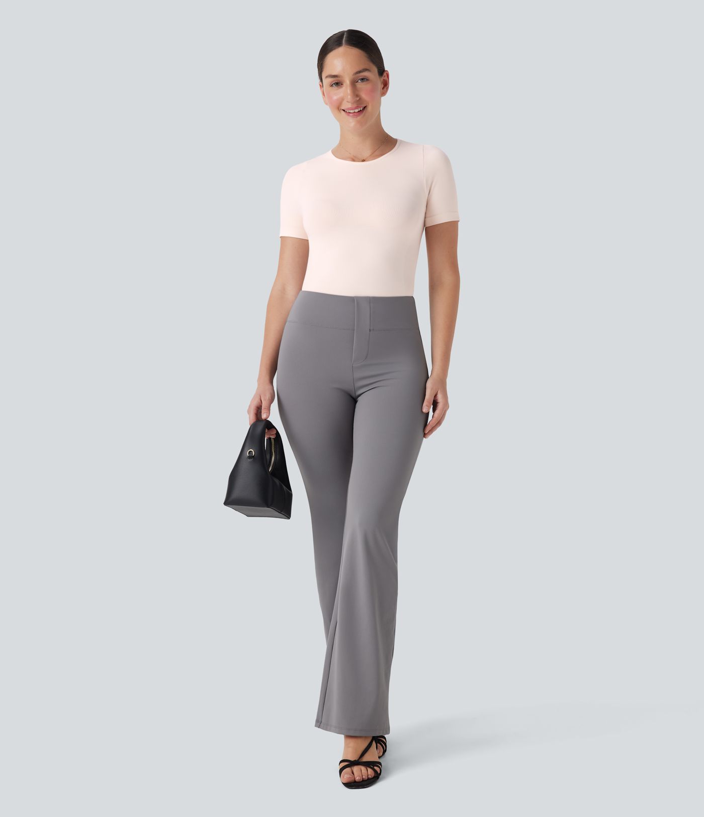 OneForm Seamless Flow Smoothing Adjustable Leg Straps Work Bodysuit-Easy Peezy