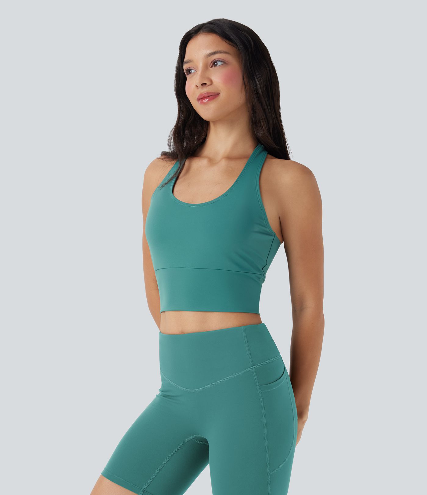 Cropped Yoga Sports Top