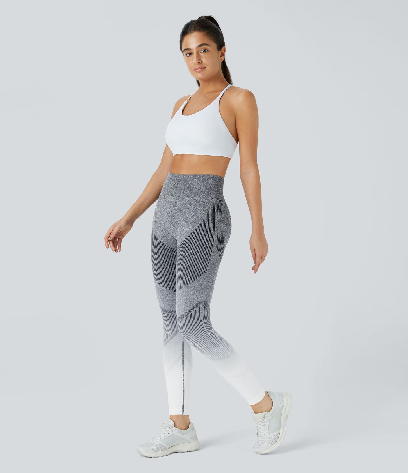 OneForm Seamless Flow High Waisted Gradient Running Leggings