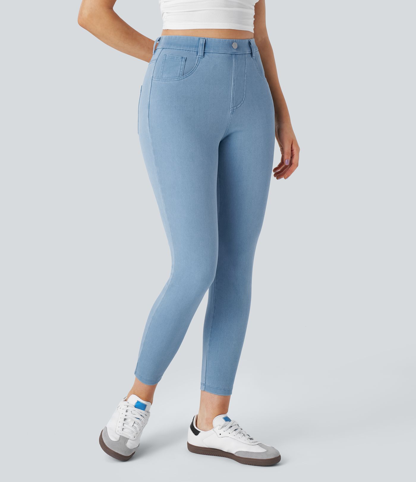 Halara Flex™ High Waisted Pockets Denim Work Leggings