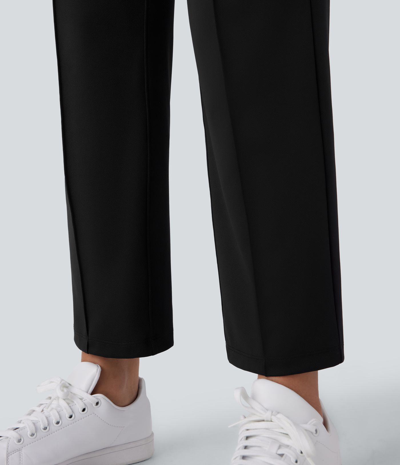 Mid High Waisted Pockets Quick Dry Golf Pants-Golf Tee-UPF40+