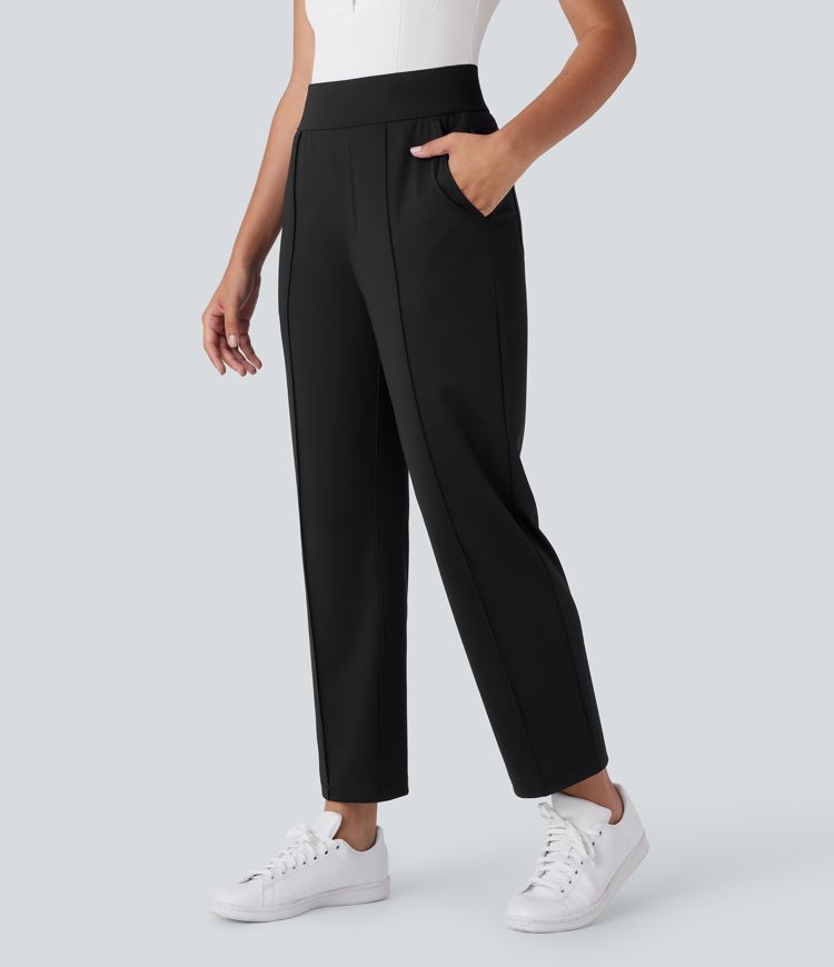 Pantalon de golf taille mi-haute à poches multiples séchage rapide - Tee de golf - UPF40+