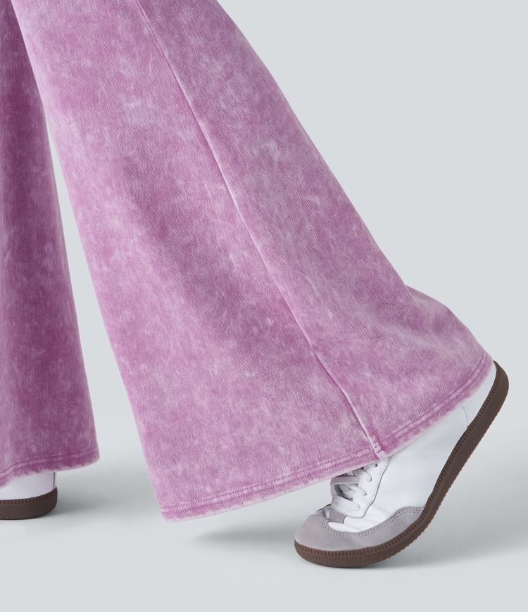 Halara Flex™ High Waisted Pocket Washed Colorful Casual Jeans