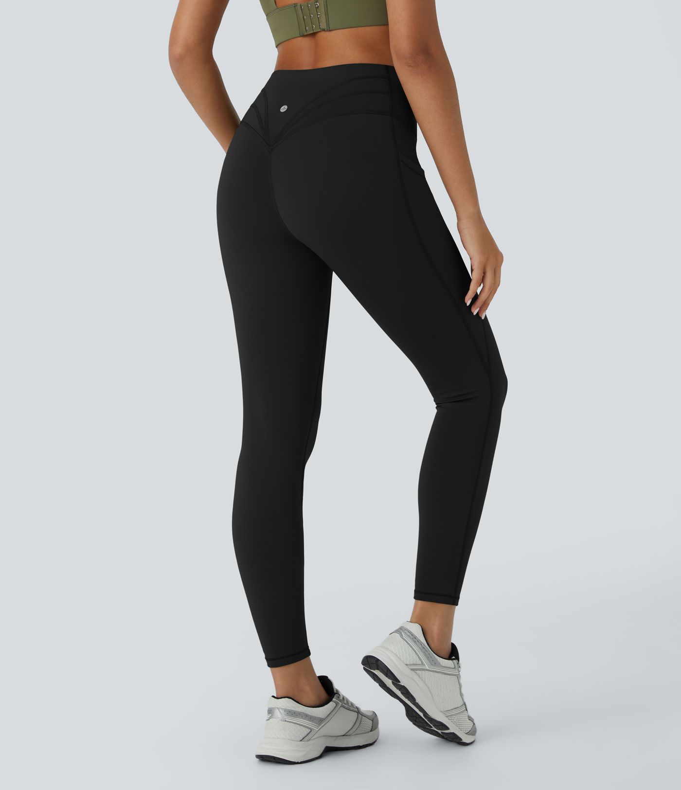 Leggings Softlyzero™ Plush yoga 7/8 bolsillo lateral tiro alto térmico