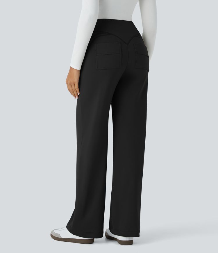 SoftlyZero™ Plush Thermal High Waisted Pocket Casual Pants
