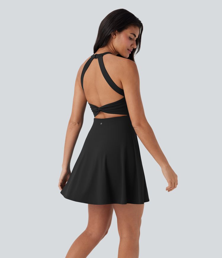 SoftlyZero™ Airy Cool Touch Dance Active Dress-Easy Peezy
