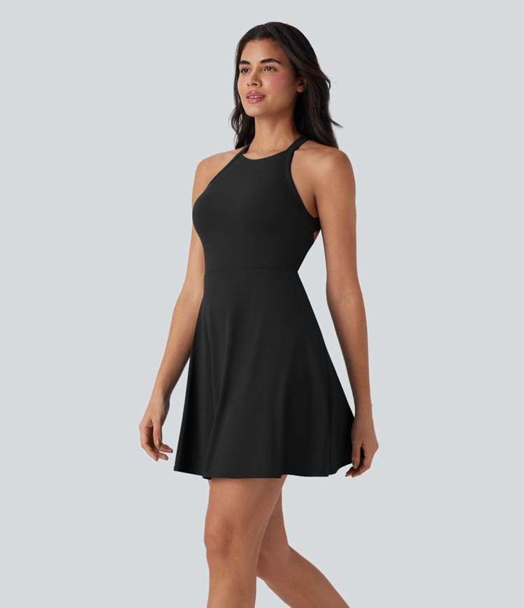 SoftlyZero™ Airy Cool Touch Dance Active Dress-Easy Peezy