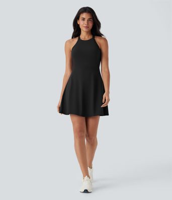 SoftlyZero™ Airy Cool Touch Dance Active Dress-Easy Peezy