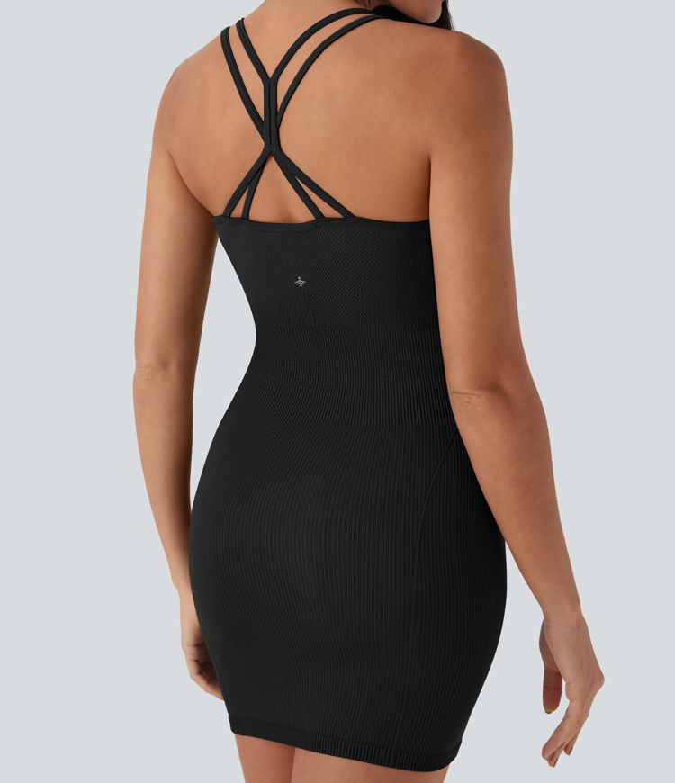 OneForm Seamless Flow Bodycon Mini Casual Dress