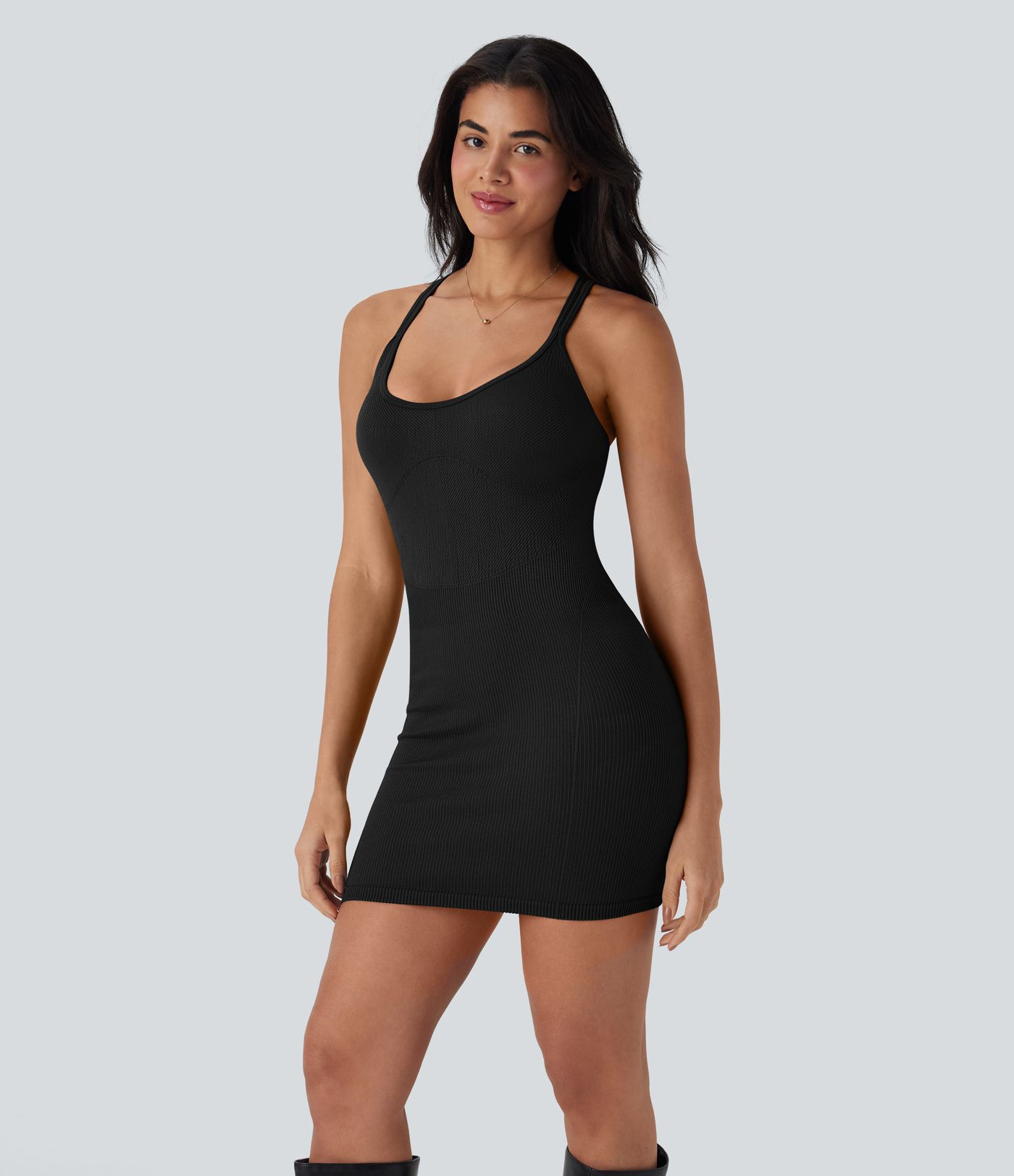 Robe mini ajustée sans couture OneForm Seamless Flow