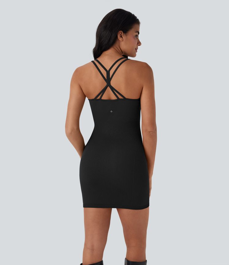 OneForm Seamless Flow Bodycon Mini Casual Dress