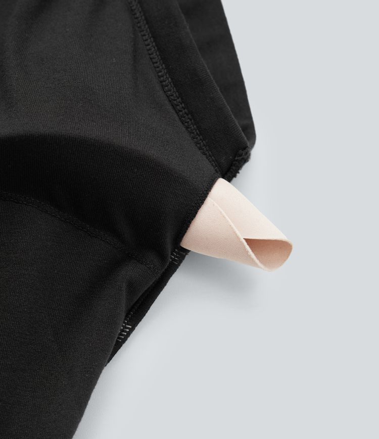 Combinaison décontractée dos nu torsadée large fluide avec brassière intégrée et poches - Easy Peasy Edition