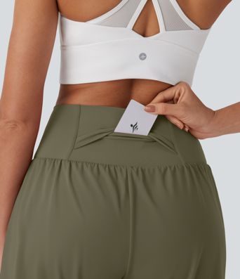 Softlyzero™ Airy Super High Waisted 2-in-1  Yoga Shorts 7" with Pockets