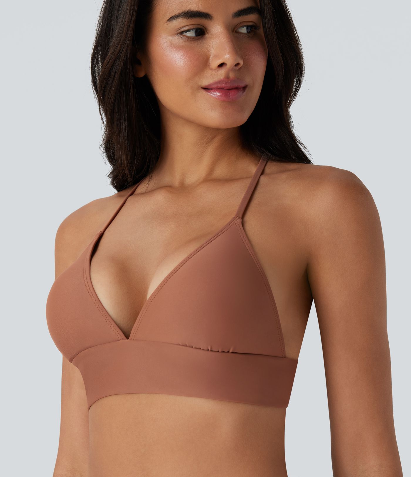 Haut de bikini à lacets