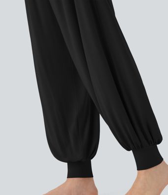 High Waisted Tummy Control Yoga Joggers with Pockets