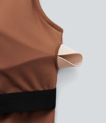 U Back Sleeveless Casual Jumpsuit with Pockets-Easy Peezy Edition