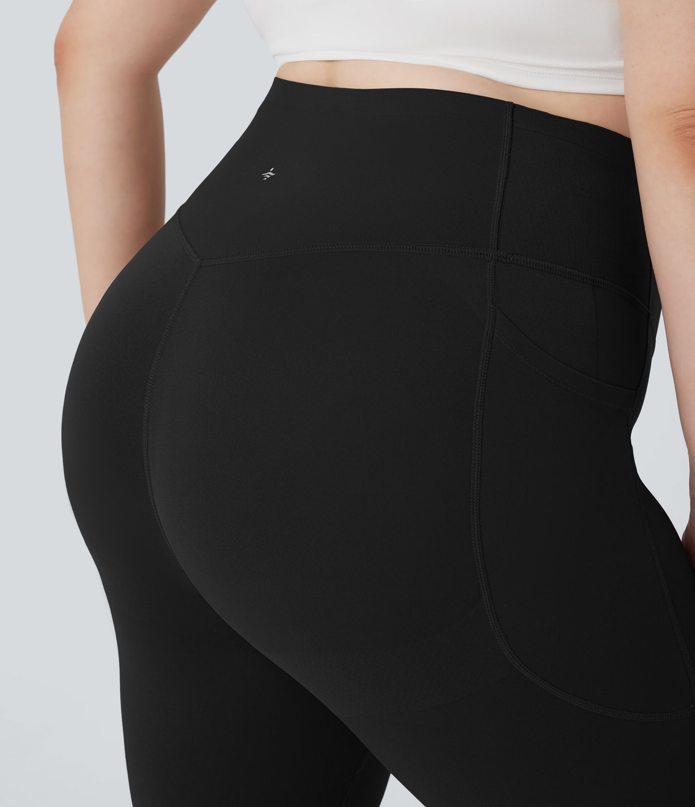 Plus Size Halara UltraSculpt™ High Waisted Butt Lifting Tummy Control Shaping Women Active Leggings with Pockets