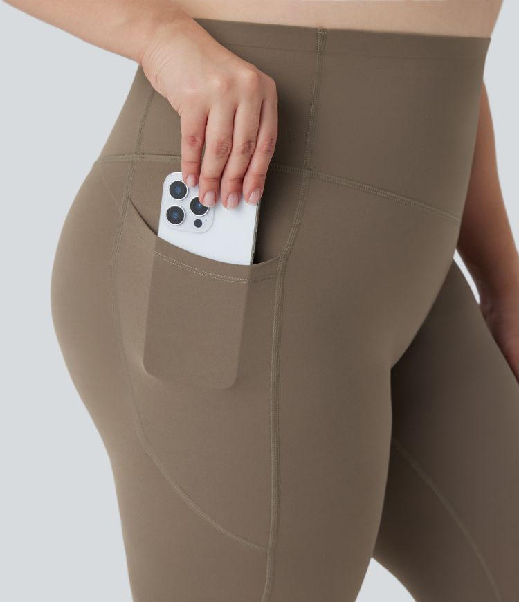 Plus Size Halara UltraSculpt™ High Waisted Butt Lifting Tummy Control Shaping Training Leggings with Pockets