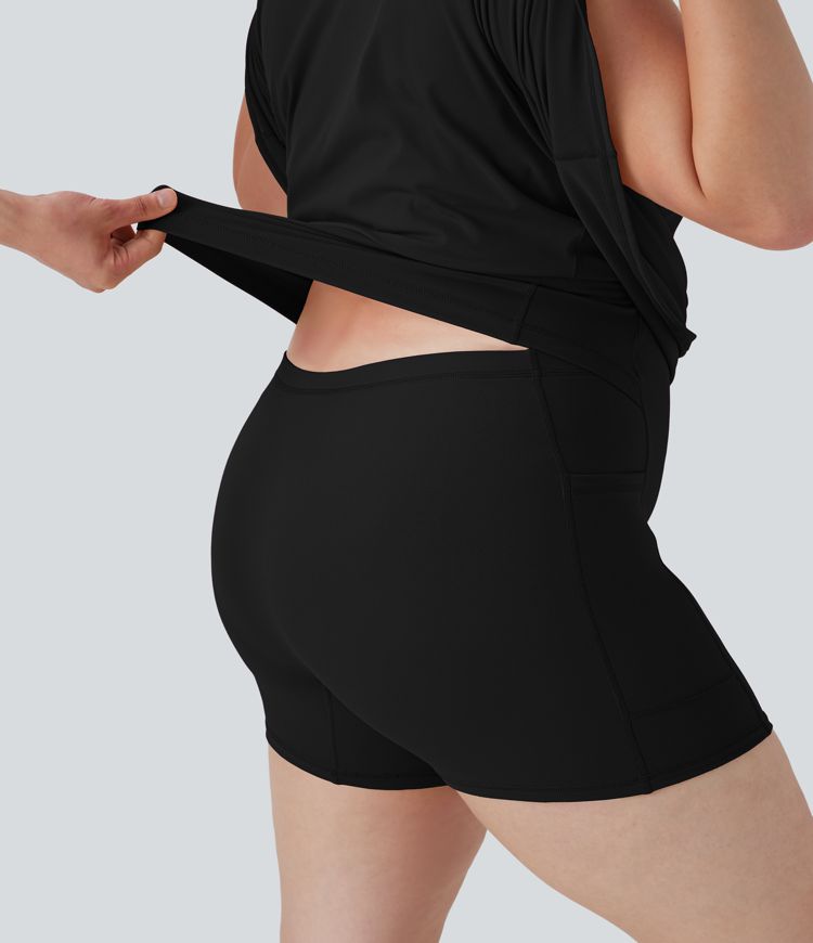 Softlyzero™ Plush Backless Active Plus Size Dress-Longer Length-Easy Peezy Edition