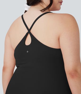 Softlyzero™ Plush Backless Active Plus Size Dress-Longer Length-Easy Peezy Edition