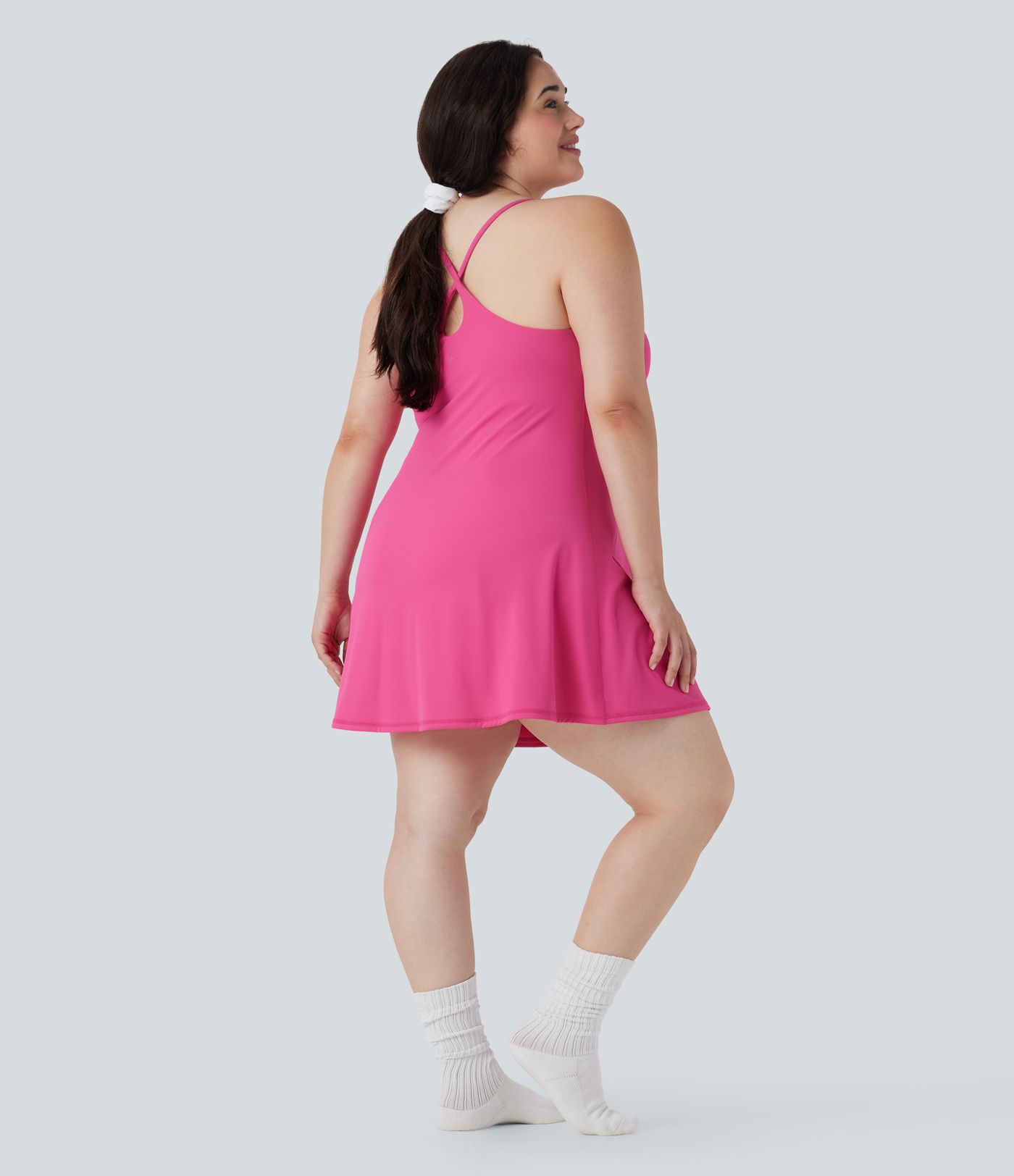 SoftlyZero™ měkké aktivní šaty ve velikosti plus - delší délka - verze Easy-Peezy