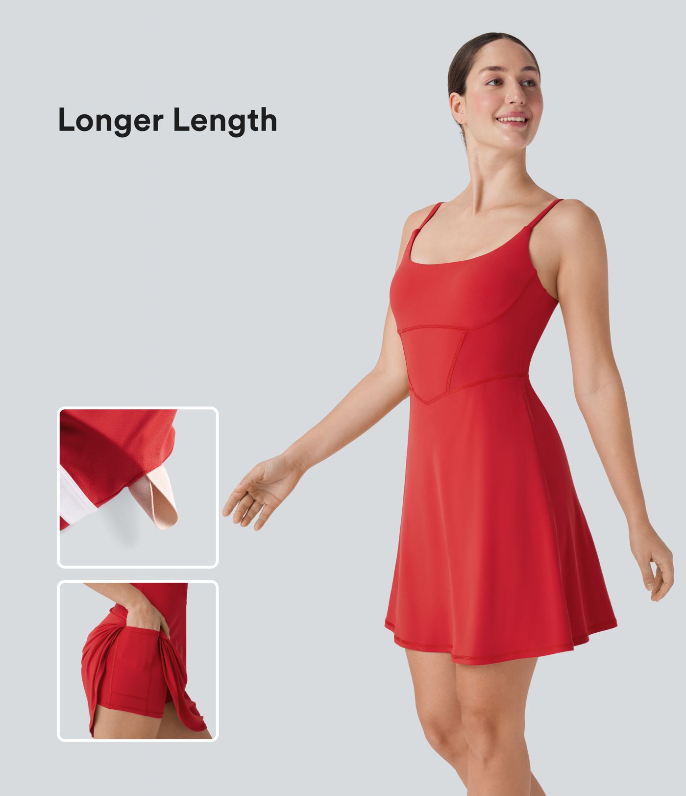 Softlyzero™ Plush Corset Backless 2-in-1 Mini Casual Dress with Side Pocket-Longer Length