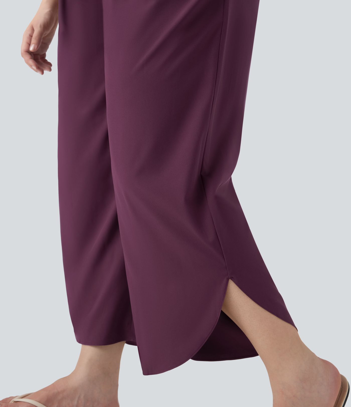 Breezeful™ - Hose mit hohem Bund, Seitentaschen und Bauchkontrolle - Plus-Size, schnelltrocknend