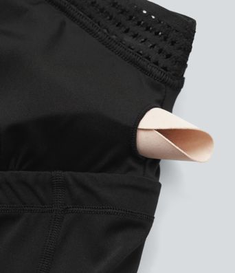 Softlyzero™ Airy Halter Cut Out Backless 2-in-1  Mini Yoga Active Dress with Side Pockets-Easy Peezy Edition-UPF50+