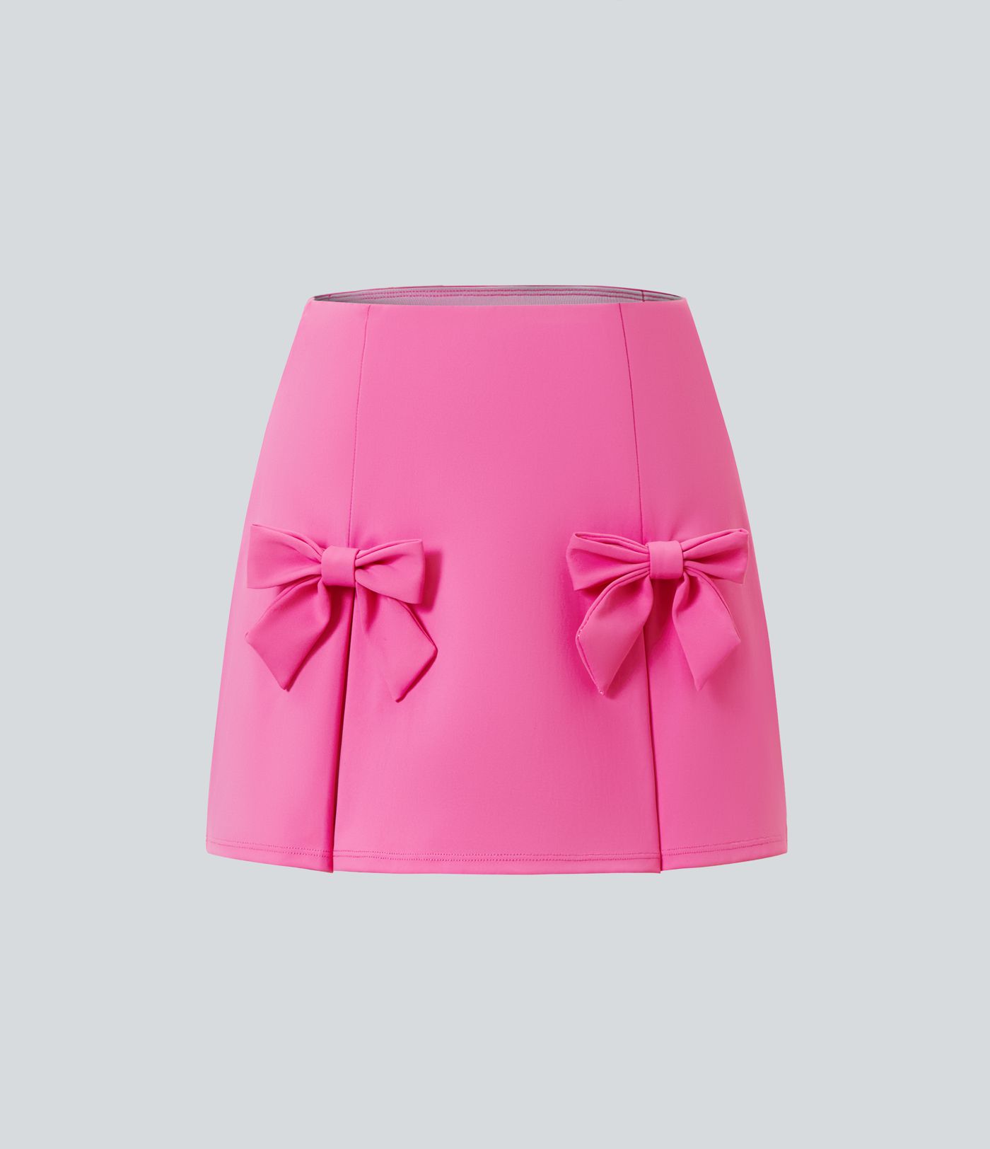 SoftlyZero™ QuickDry High Waisted Tummy Control Removable Bow Casual Skirt with Built-in Shapewear Shorts