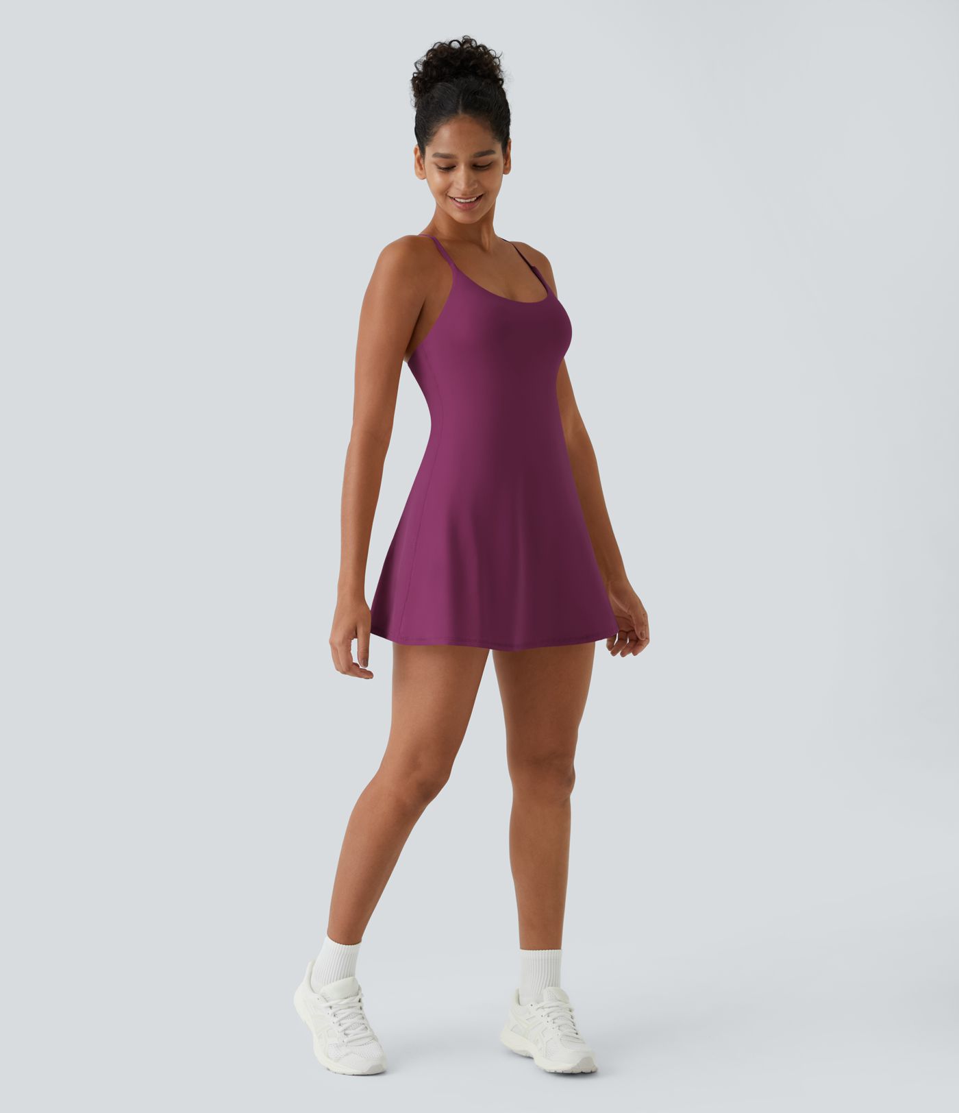 SoftlyZero™ Plush Backless Active Dress-Easy Peezy Edition