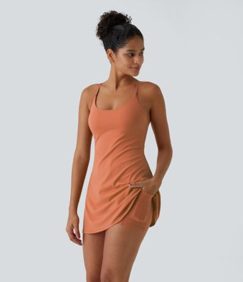 SoftlyZero™ Plush Backless Active Dress-Easy Peezy Edition