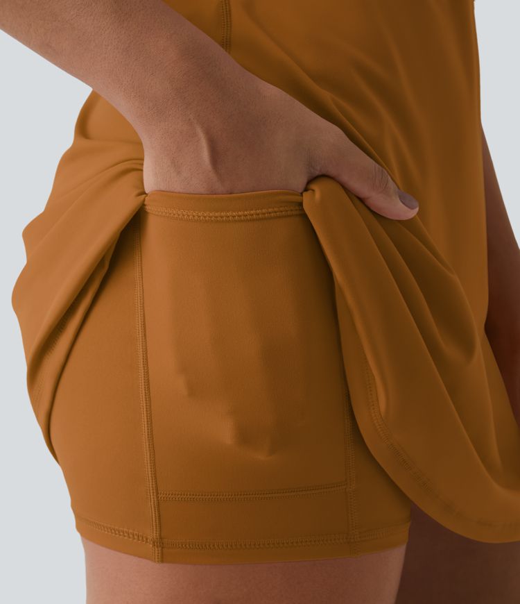 SoftlyZero™ Plush Backless Active Dress-Easy Peezy Edition