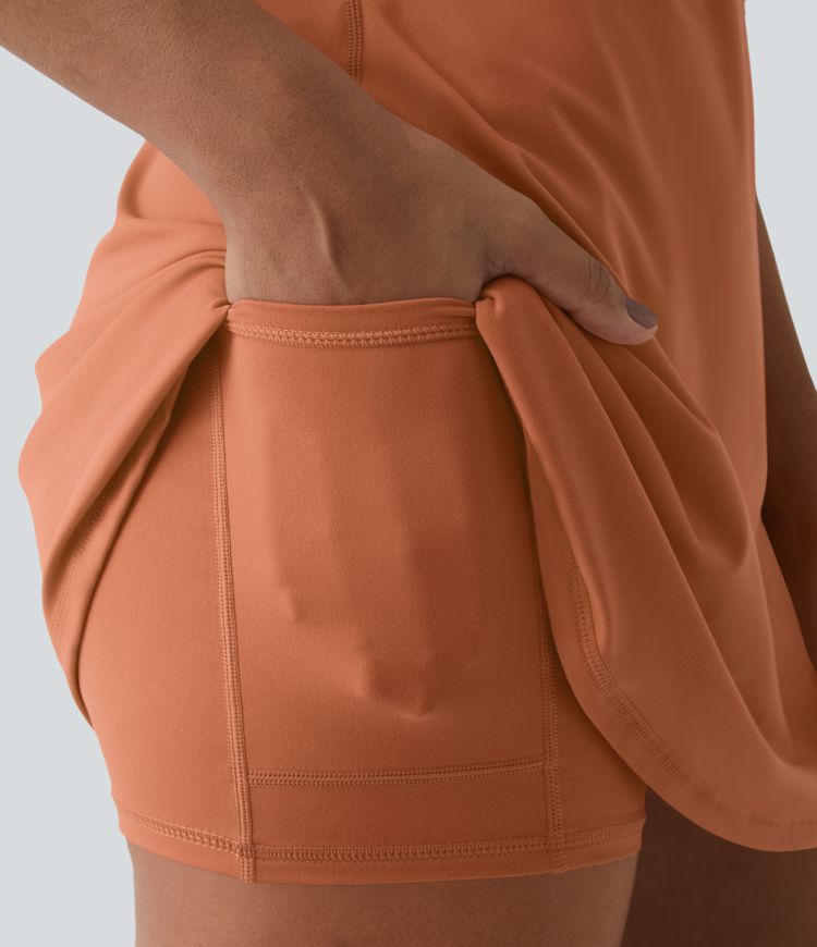 SoftlyZero™ Plush Backless Active Dress-Easy Peezy Edition