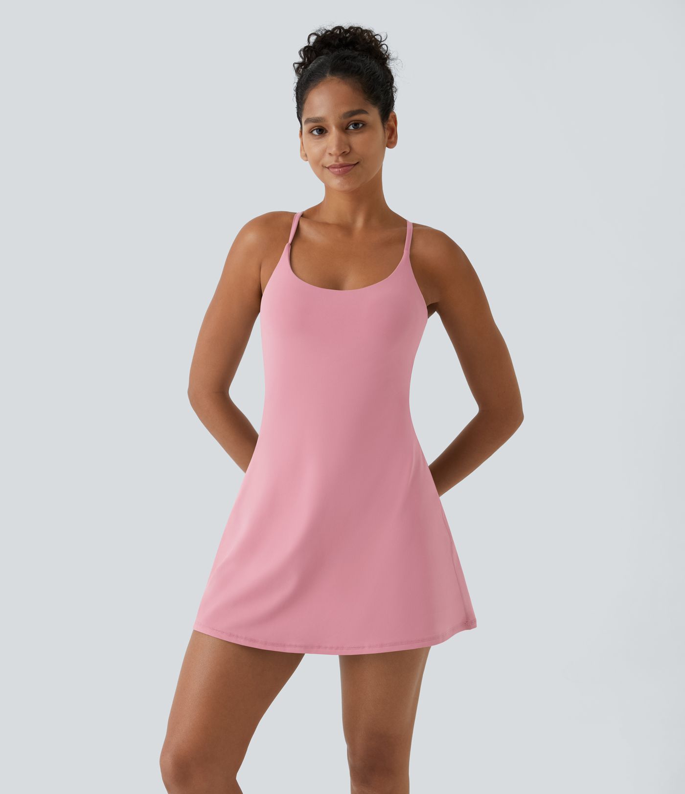 SoftlyZero™ Plush Backless Active Dress-Easy Peezy Edition