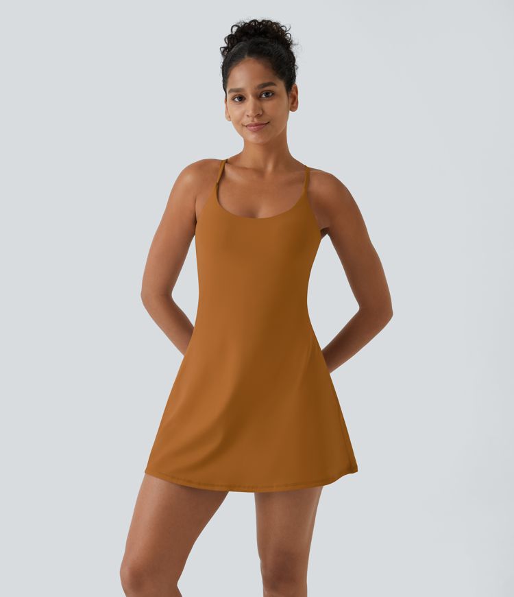 SoftlyZero™ Plush Backless Active Dress-Easy Peezy Edition