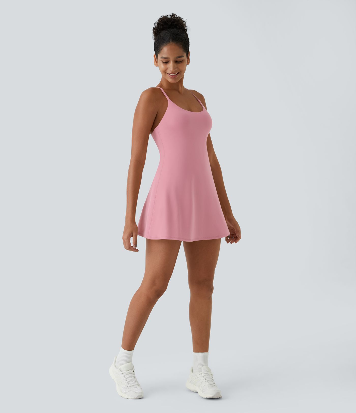 SoftlyZero™ Plush Backless Active Dress-Easy Peezy Edition