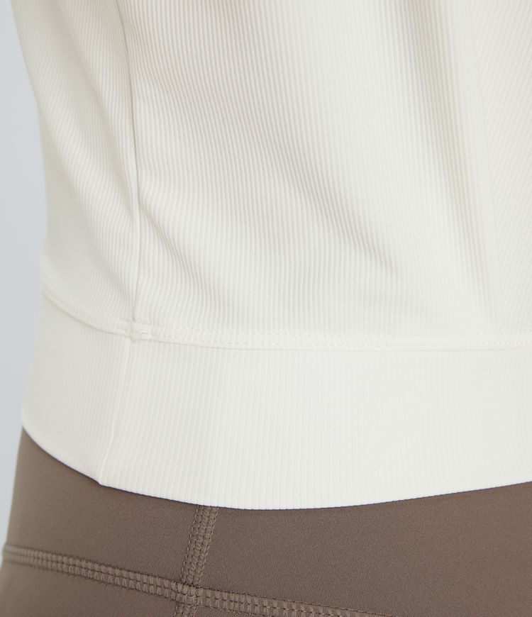 Camiseta Patitoff™ Flow sin mangas yoga cuello redondo resistente pelo mascota sin mangas