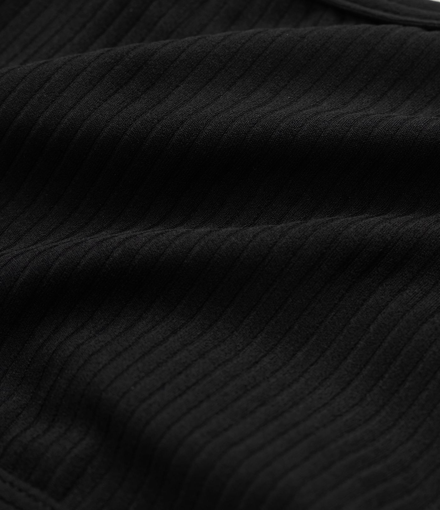 Ribbed Low Support Cut Out Yoga Sports Bra A-C Cups