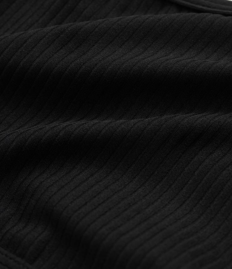 Ribbed Low Support Cut Out Yoga Sports Bra A-C Cups