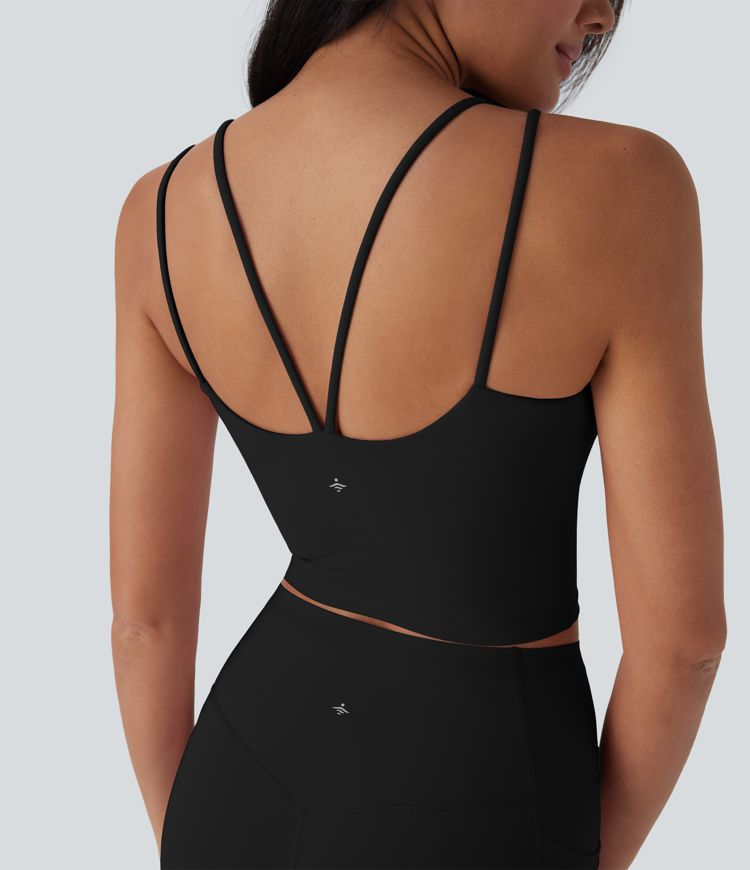 Halara UltraSculpt™ Cool Quick Dry Cropped Yoga Tank Top-UPF50+